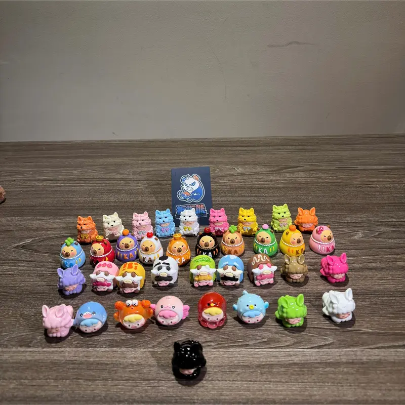 Túi mù CUTE con số Mengli đồ chơi & sở thích bé trang dễ thương đồ trang trí bằng nhựa resin 0