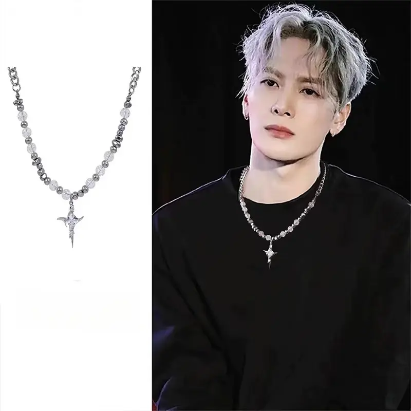 Vòng Cổ Chữ Thập Đính Cườm, Phong Cách Cổ Điển Và Hợp Xu hướng Unisex, Phong Cách Hip-Hop