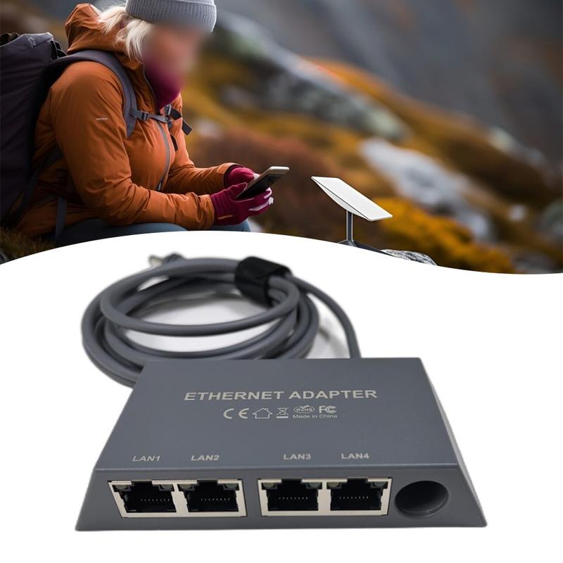 Product Introduction of 0.5M/1.64FT  Ethernet Adapter For RJ45/ For MINI For Starlink For GEN3 27