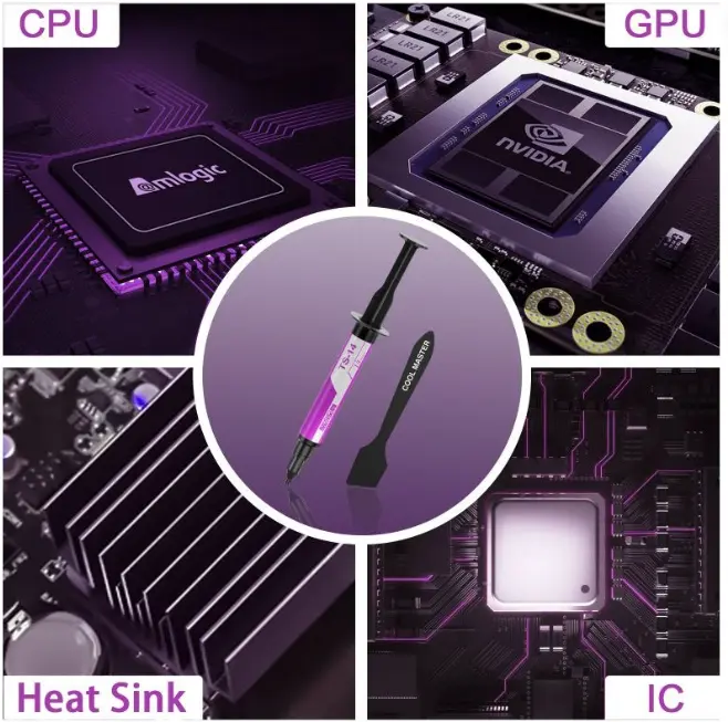 ( MUA 1 TẶNG 1 )Keo Tản Nhiệt Cooler Master Dạng Xi Lanh 14W/m-k TS-14 TENSAN  2G 1
