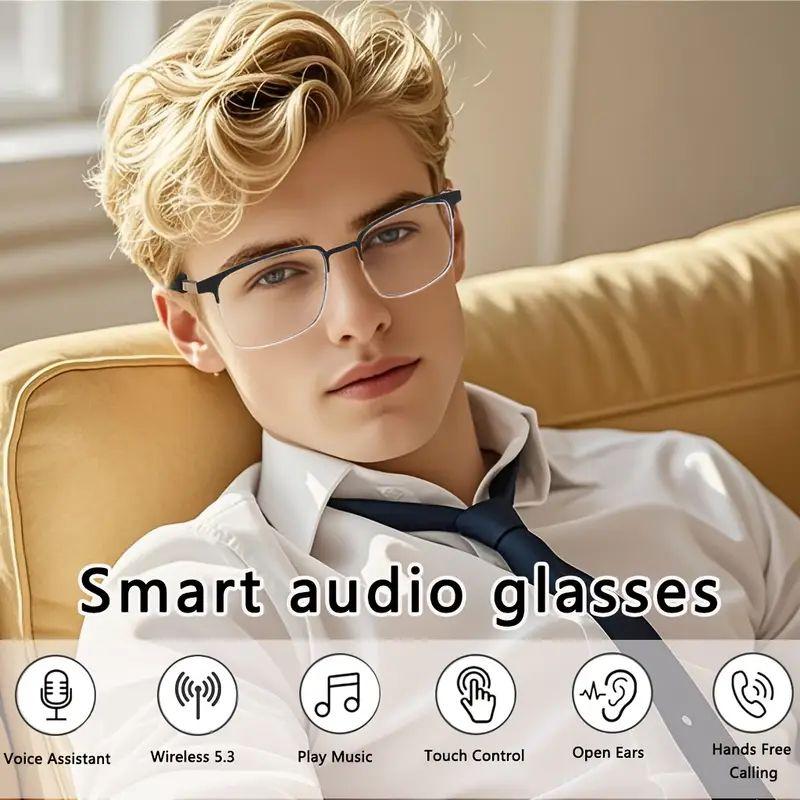 Smart glasses, app translation, color-changing lenses, high-definition voice calls, Hi-Fi music quality, open-ear audio glasses. - Image 5