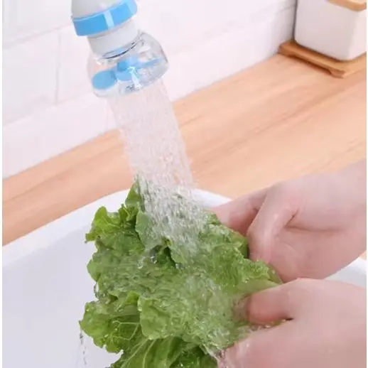 Vòi lọc nước rửa bát tăng áp xoay 360 có thể kéo dài chống bắn nước tiện lợi dễ sử dụng 6