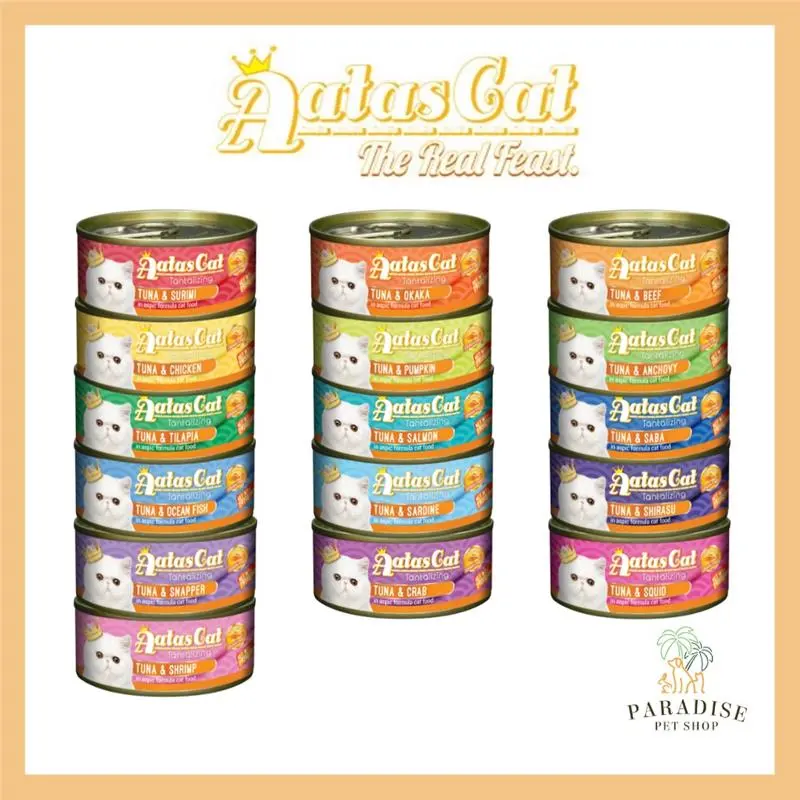 original  Aatas Cat Tantalizing Tuna Cat Wet Food (80g)