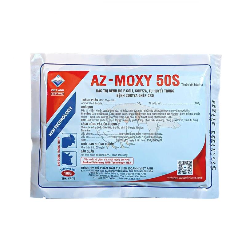 Product Introduction of Moxy50s  E.coli (phân xanh, phân trắng, viêm kéo màng trắng ở gan và tim). sổ mũi, sưng phù đầu gà (Coryza), viêm ruột hoại tử, tụ huyết trùng, thương hàn, tụ huyết trùng, tiêu chảy phân trắng, phân màu xi măng ( thuốc bổ cho vật nuôi ) 2