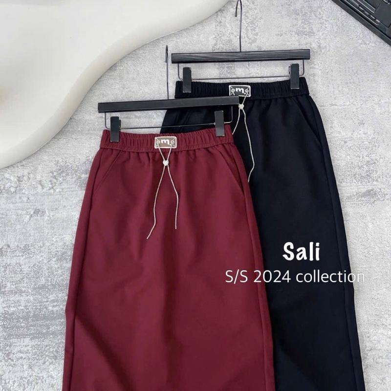 ￼Chân váy nỉ 2 da dáng dài hàng cao cấp Nữ Women Dress 1