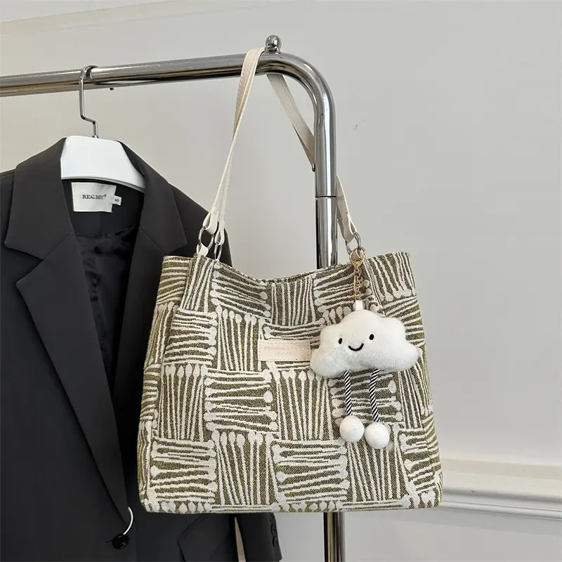 Minority Fashion Suitable for Various Scenarios High-End Design Casual Fashion Simple Bag Women's Tote Bag Shoulder Bag Retro New Large Capacity Shoulder Casual Bag Women's Bag