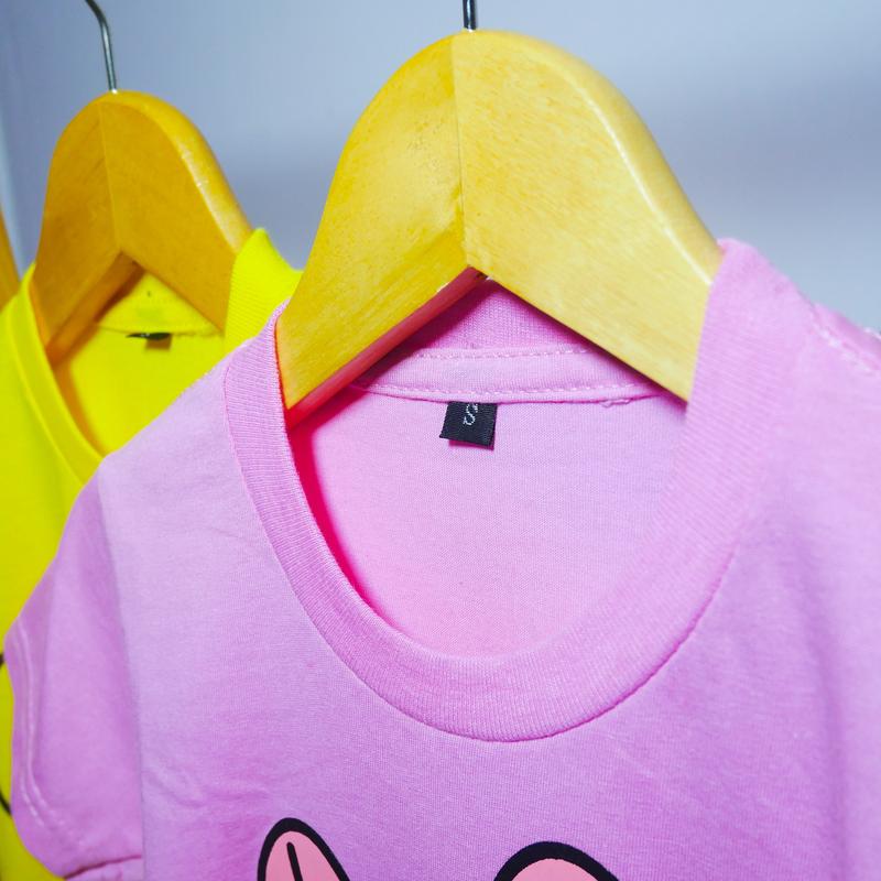 Product Introduction of Atasan Anak Laki Perempuan Unisex Usia 1 - 8 Tahun Motif Kartun Bahan Cotton Combed 30S Sablon Plastisol 28