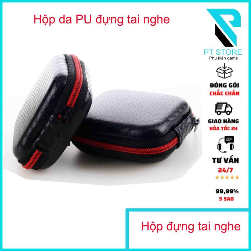 Hộp đựng tai nghe da PU bền bỉ, chống thấm nước - Bảo vệ tai nghe tối ưu