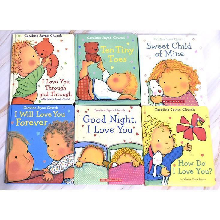 Product Introduction of High Quality  * Set Of 6 Board Book Bedtime Stories By Caroline Jayne Church 16