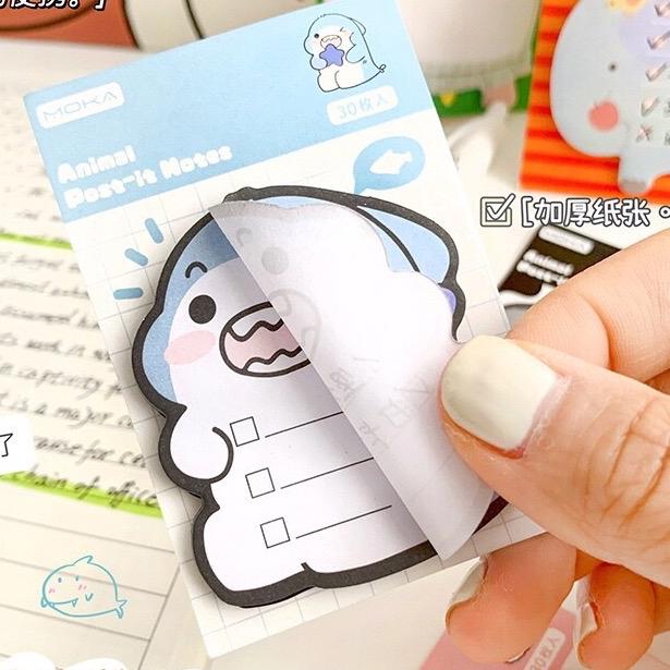Set 30 Tờ Giấy Note Mini  Hoạ Tiết Dễ Thương 4