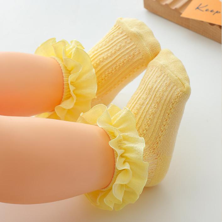 Product Introduction of Kaos Kaki Bayi perempuan / Kaos Kaki Renda Anak Perempuan Cantik 16