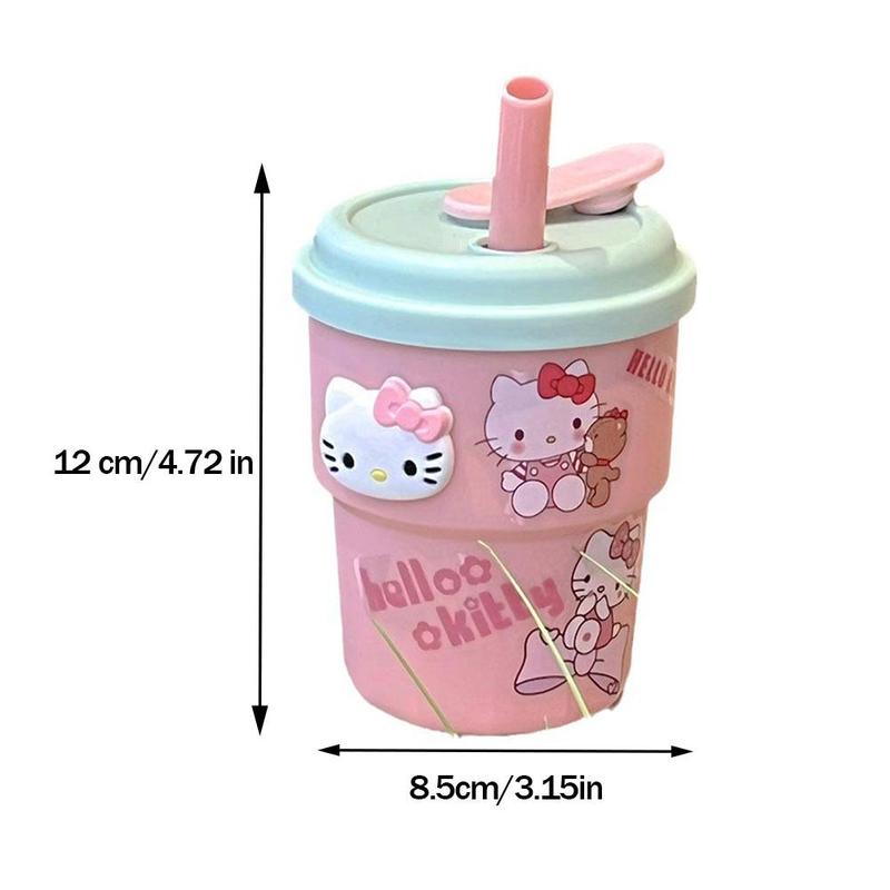 Cốc Giữ Nhiệt Cầm Tay Dễ Thương, Dung Tích 420ml, Có Ống Hút Silicon, Ống Hút Cốc Lớn, Thích Hợp Cho Cà Phê Và Cà Phê, Cốc Nóng, Lý Tưởng Cho Văn Phòng 7