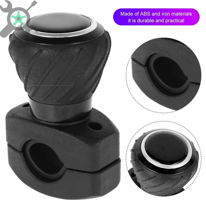 Núm Tay Lái, Tay Cầm Xoay Tay Lái Thông Dụng Núm Xoay, Cho Xe Hơi Và Xe Tải, SHOPTKC9676 8