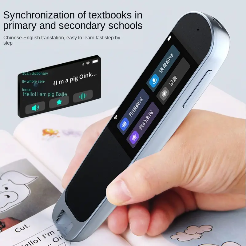 Activity price Dictionary Pro Portable Scanning Translator for Language Learners Multilingual Language intelligent AI dictionary pen wifi English translation pen point reading learning machine Children's Toys Gifts Early childhood education/self-learnin