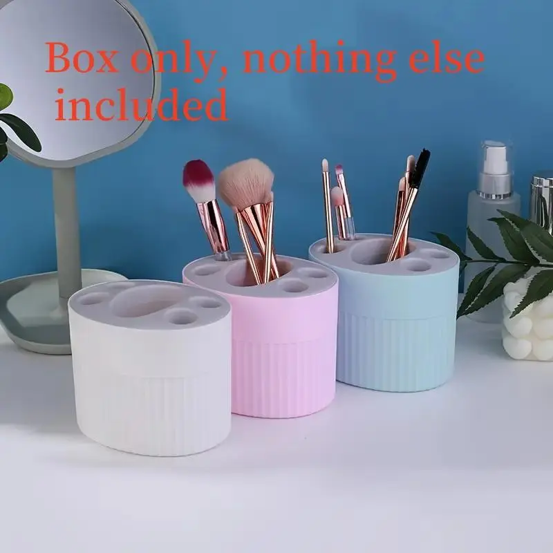 Toothbrush Holder, 1 Count Toothbrush Storage Box, Toothbrush Holder for Bathroom, Multifunctional Toothbrush Holder for Home Bathroom 3