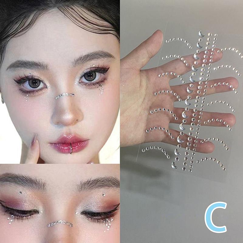 Product Introduction of Hình Xăm Tạm Thời, Tự Làm, Mặt Mắt, Tự Dính, Trang Điểm, Đá Quý Làm Đẹp, Nhãn Dán, Thích Hợp Cho Lễ Hội, Trang Trí Nghệ Thuật Cơ Thể, Móng Tay 25