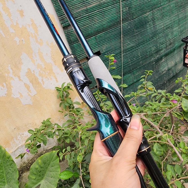 Cần Câu Cá Lure Cemreo Centaurus  Cán Và pass màu titan Fishing
