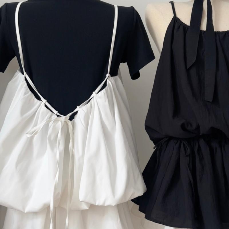 Áo hai dây bí cách điệu Cadie - Eighteen Again