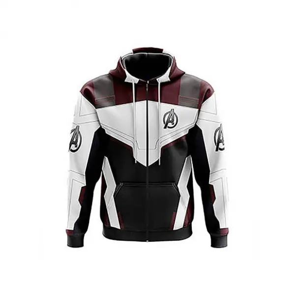 Best-Selling Avengers Endgame Avengers 3D Printed Zipper Hooded Sweatshirt Jacket