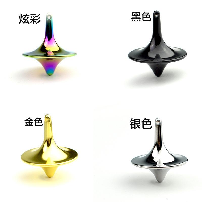 Product Introduction of Inception Fingertip Gyroscope Gadget Relieves Bored Class Bored Artifact Black Technology Male No Resistance Toy 6