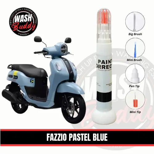 Yamaha Fazzio Pastel Blue Paint Touch Up (Paint Correct)