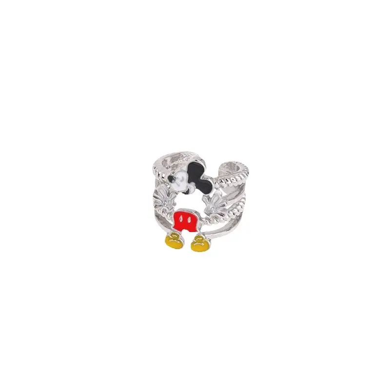 Cute and Playful Cartoon Mickey Mouse Opening Ring