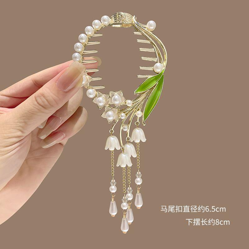Kẹp Tóc, Mặt Hàng Bán Chạy, Với Thiết Kế Chạm Khắc Rỗng Và Kẹp Cua, Thích Hợp Cho Tóc Trẻ Em, Nhẹ Và Lý Tưởng Để Tạo Mẫu Hàng Ngày Và Ngày Lễ. 7