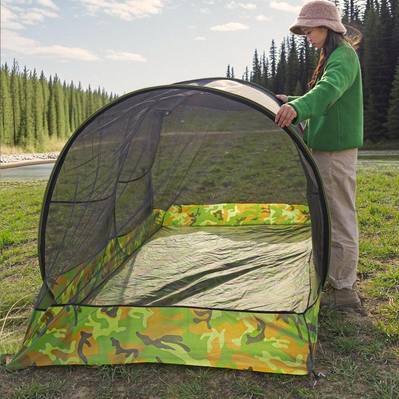 1pc Outdoor Camping Mosquito Net, Classic Camo Insect Repellent ...