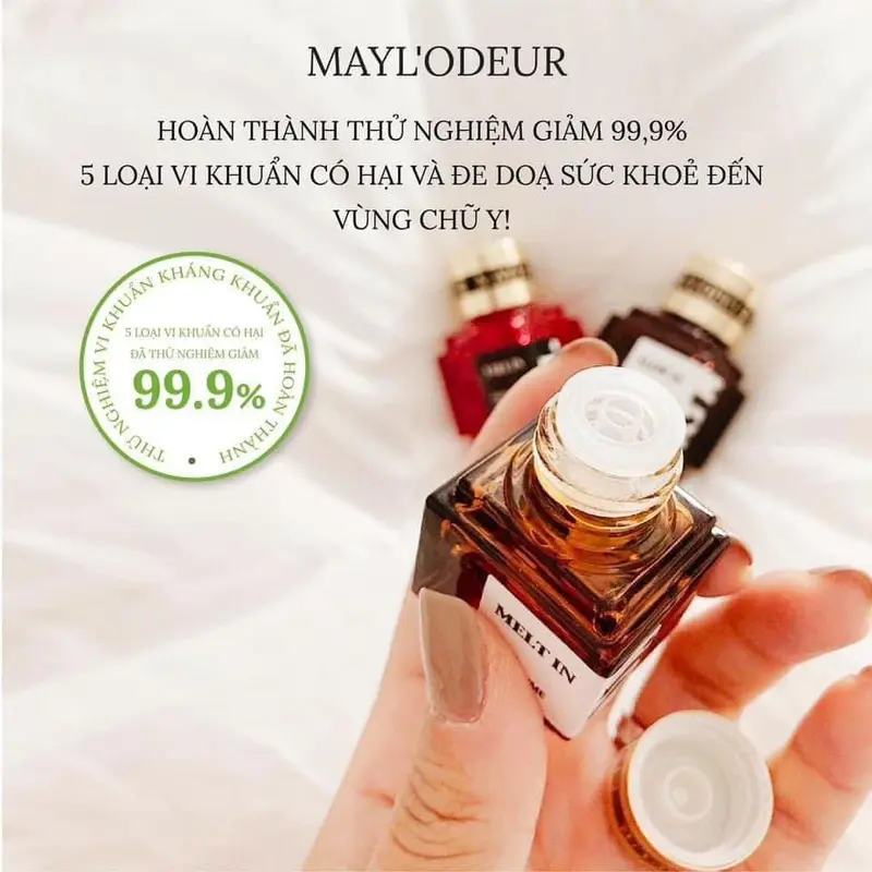 TINH DẦU NƯỚC HOA VÙNG KÍN MAYL’ODEUR NỘI ĐỊA HÀN QUỐC 7ml - NGĂN NGỪA MÙI HÔI KHÓ CHỊU, KHÁNG KHUẨN Nữ 5