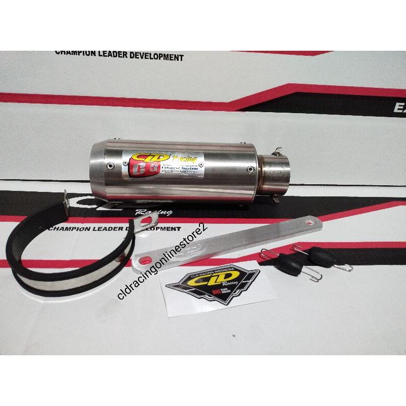 Silencer Only CLD Racing C3 Bulat New inlet 50mm safata muffler 1