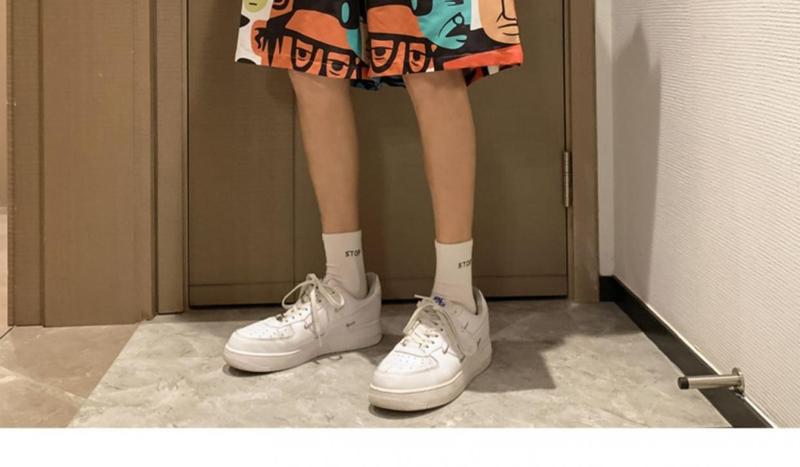 Product Introduction of Quần Soóc Hip-Hop, Dành Cho Nam Giới, Trang Phục Mùa Hè, Dáng Rộng Vừa Vặn, Thương Hiệu Hợp Xu Hướng Thích Hợp Cho Thể Thao Bóng Rổ, Trang Phục Đi Biển, Quần Soóc Lớn, Phong Cách Ins, Thường Ngày, Quần Soóc Ngoại Cỡ 6