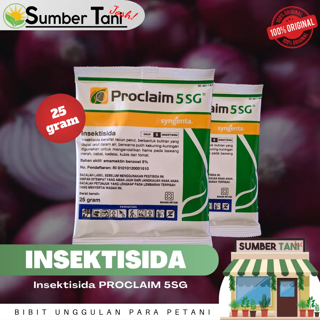 Proclaim Insect Insektisida Proclaim 5SG 25 gram - Shop | Tokopedia