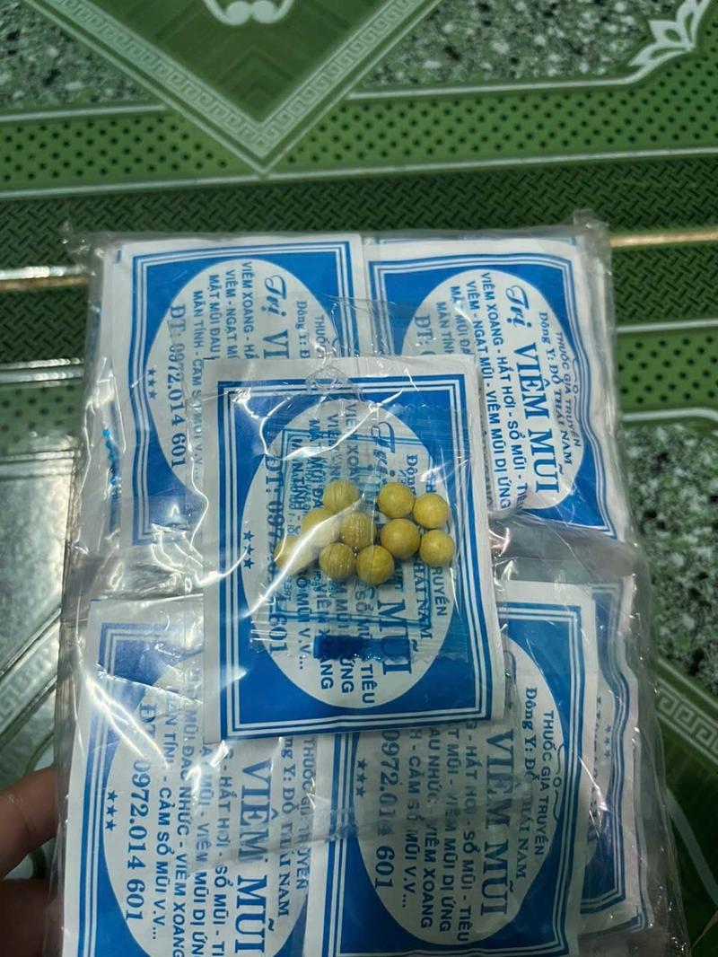 Product Introduction of Thuốc gia truyền viêm xoang mũi 100 goi sạch mũi giúp thông mũi 0