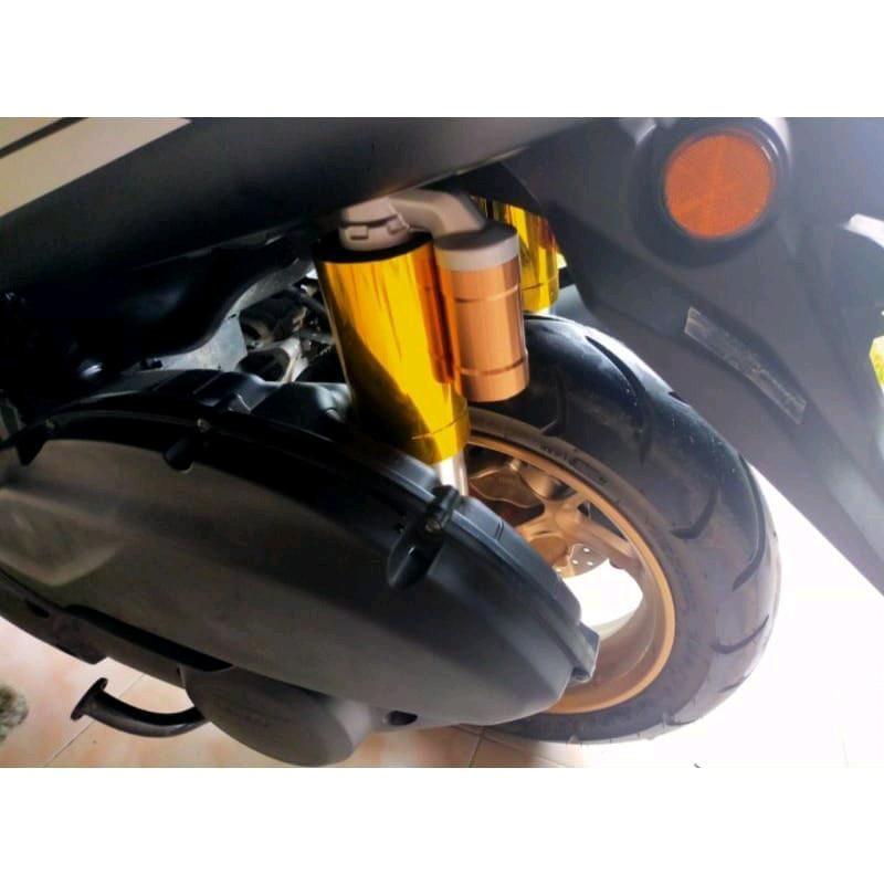 Paket komplit cover shock/Pengaman shockbreaker depan belakang plus Jalu As motor Yamaha Nmax old/new 2