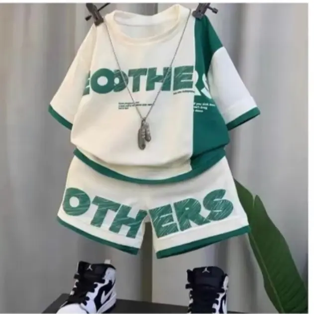 [ HaDuyen Kids ] Bộ quần áo OTHERS chất liệu vải cotton mềm mịn mùa hè dành cho bé trai 7-32kg