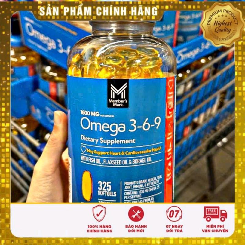  viên uống omega 369 hộp 325 viên mỹ date 26-27 