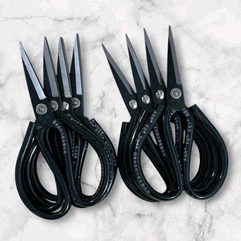Product Introduction of Combo 8 cây kéo lưỡi thép cán đen cực bén dài 17cm ( Kéo Làm Bếp, Kéo Cắt Đồ Ăn, Kéo Làm Cá )[ hàng chất lượng cao }] 9