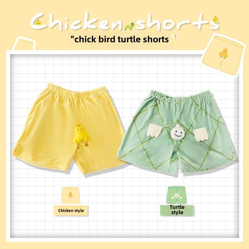 Product Introduction of Quần Soóc Vui Nhộn Cho Cặp Đôi, Co Giãn Bóp Voi, Rùa Nhỏ Lắc Lư, Co Giãn Thường Ngày Thích Hợp Mặc Nhà quần  short  dạ 5