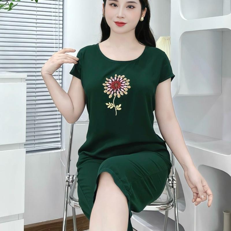 Product Introduction of Bộ lanh ngố 01 đồ bộ nữ mặc nhà 4