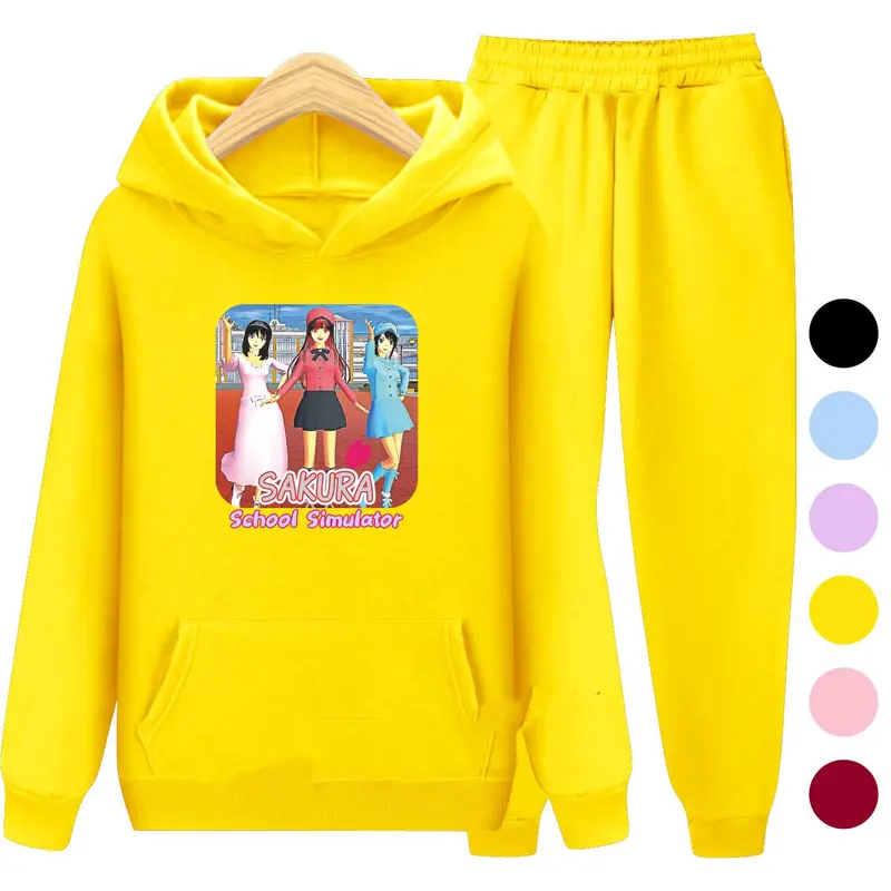 Setelan Anak Sakura SchooL Simulator / sweater Hoodie Anak dan Remaja Murah 5