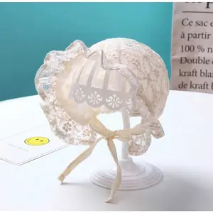 Topi Bayi Perempuan / Topi Rajut / Topi Renda
