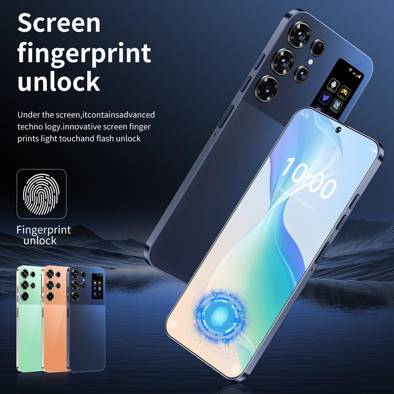 Product Introduction of 2025 S25 Unlock Smartphone 6.6HD Phone Dual SIM Card Phone 7800mAh Android 14 Original Phone Limited Time Discount Phone mobile  phone touch  screen black  phone backup  phone affordable  smartphone s mar phone hot  40  pro s25  series 10