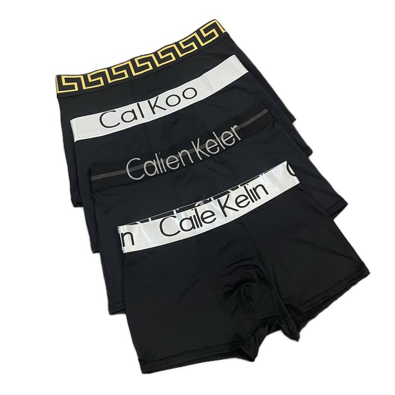 QUẦN SỊP ĐÙI NAM FULL ĐEN MIX MÃ Chất Thun Lạnh Co Giãn Sang Trọng Thanh Lịch Quần boxer/quần đùi Quần lót Sịp Menswear