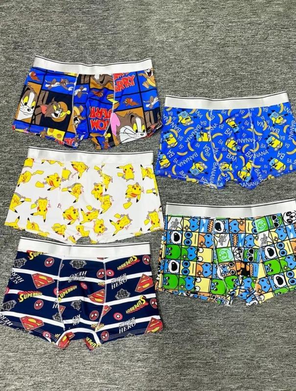 Combo Quần Sịp Đùi Nam  thun lạnh hoạt hình cute 6
