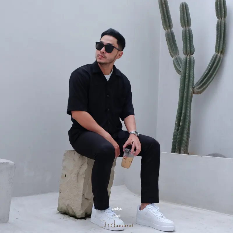Dmd Apparel - LOUISE SHIRT kemeja pria  casual by Paperman 5