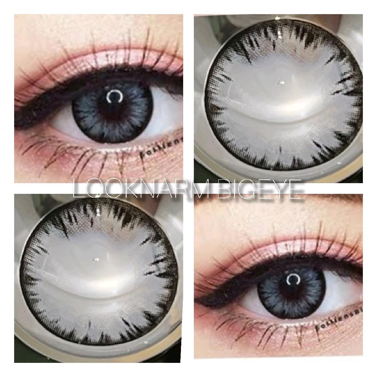 Icy, Soul ,ICE Eos Gray คอนแทคเลนส์ (สายตา -50 ถึง -1000) Contactlens Dia 14.5