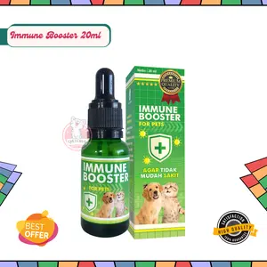 Immune Booster 20ml Vitamin Imunitas Imun Booster Kucing Anjing