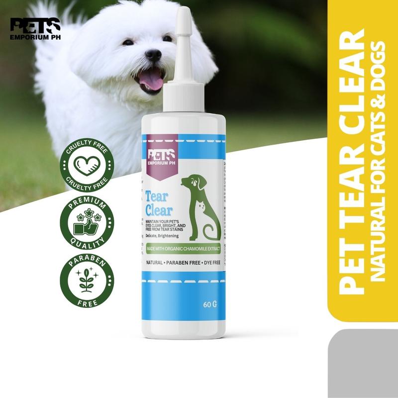 Product Introduction of Pawfect Tear Clear - Natural Pet Tear Stain Cleaner for Dogs and Cats - Pet Eye Protection Gentle  PH Pets Emporium PH 0