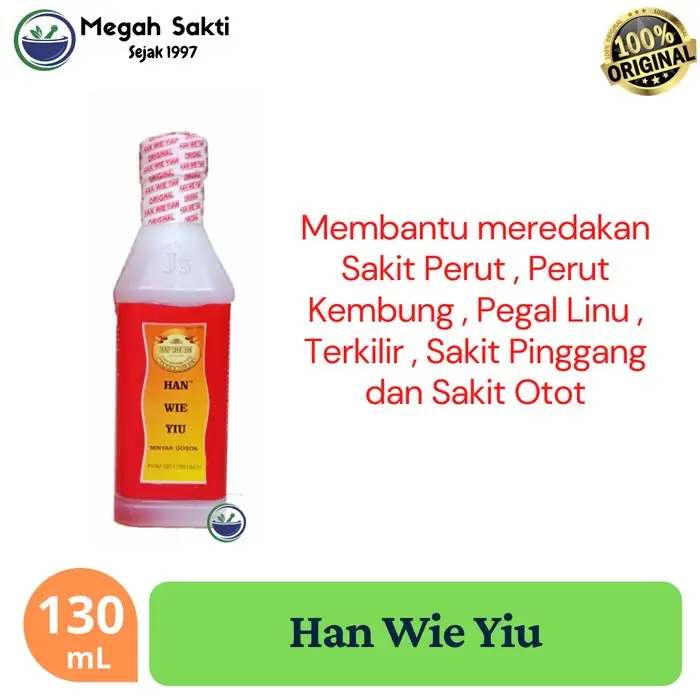 Minyak Gosok Han Wie Yiu / Arak Gosok Medan Gatal Leher