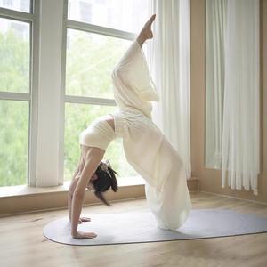 Quần nữ hoa văn cạp cao dáng rộng Quần tập yoga dáng rộng, thoải mái và ôm sát cơ thể.Quần thể thao cotton hai lớp Dáng suông, thoải mái và đa năng